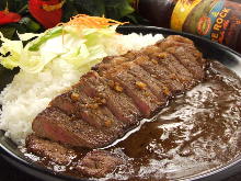 牛ステーキカレー