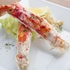 大タラバ蟹の鉄板焼 大タラバ蟹の鉄板焼