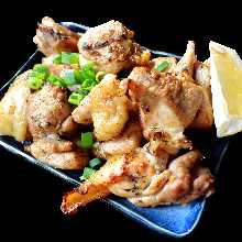 地鶏の炭火焼き