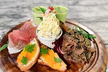 日替わり前菜盛り合わせ 日替わり前菜盛り合わせ