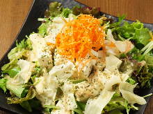 豆腐サラダ