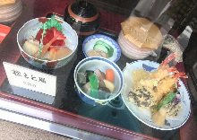 刺身付き天ぷら定食 刺身付き天ぷら定食