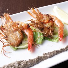 海老の鉄板焼き 海老の鉄板焼き