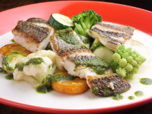 白身魚のポワレ