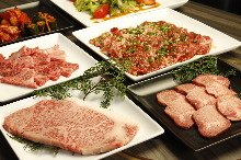 焼肉盛り合わせ