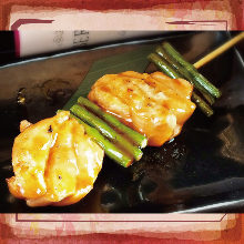 ニンニク串焼き