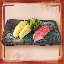 漬物盛り合わせ