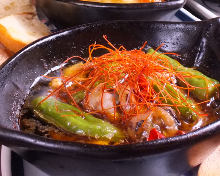 タコのアヒージョ