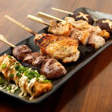 焼き鳥盛り合わせ10種