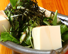 豆腐サラダ