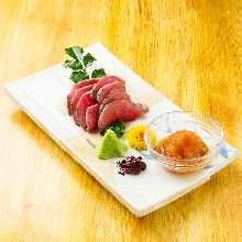 和牛のたたき　おろしポン酢