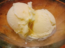 バニラアイスクリーム