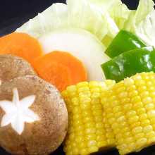 季節の焼野菜