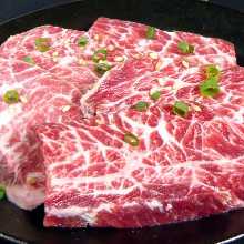 牛繁ハラミ（タレ・にんにく味噌・塩・味噌）