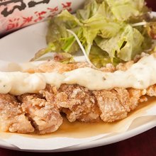 チキンフリットのタルタルソース和え