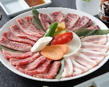 焼肉盛り合わせ