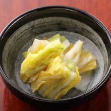 白菜の漬け物