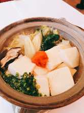 湯豆腐（冬季）