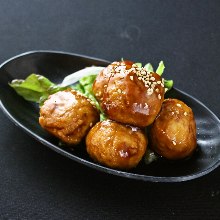 肉団子の甘酢炒め