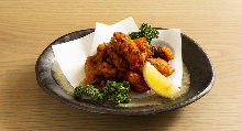 タコの唐揚げ