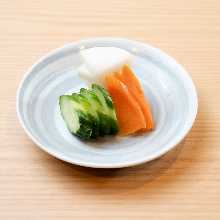 漬物盛り合わせ