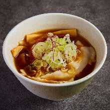 つけ蕎麦　豚肉