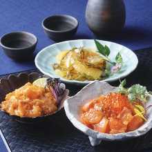 珍味三種盛り合わせ