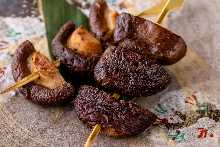 しいたけ串焼き