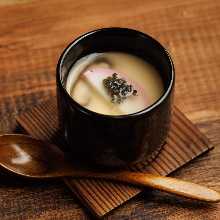 出汁が決め手!茶碗蒸し キャビアのせ