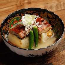 揚げ出し豆腐~うなぎのせ~