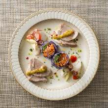 本日のアンティパスト3種盛り合わせ