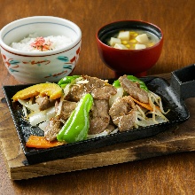 ラムジンギスカン定食