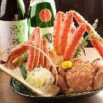 オホーツク産 タラバガニの天ぷら