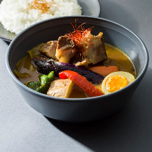 牛筋煮込みスープカレー