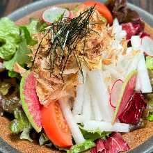 塩だれキャベツ/シャキシャキ大根サラダ