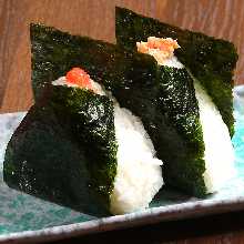 鮭と明太子のおにぎり