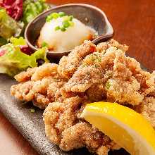 フライドポテトor北海道名物・ジンギスカンの唐揚げ