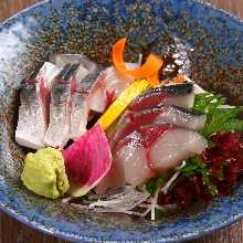 生サバ刺身