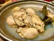 カキの松前焼き