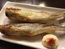 干しコマイ炙り焼