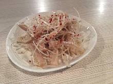 ハチノスの麻辣和え