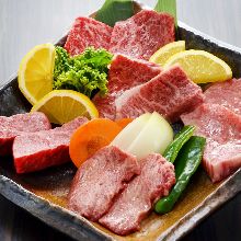 焼肉盛り合わせ5種