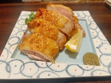 鶏もも炙り焼き