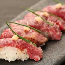 北海道ブランド！十勝和牛の握り