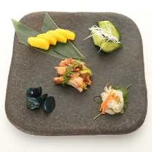 本日のお漬物5種盛り