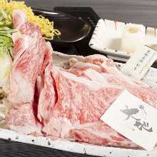 特選 料理長厳選！黒毛和牛しゃぶしゃぶセット