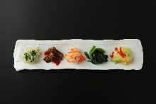 ナムル盛り合わせ