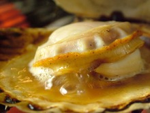 ホタテ貝バター焼き