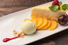 レアチーズケーキ