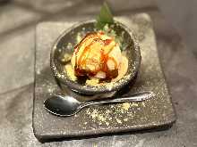 黒蜜きな粉アイス